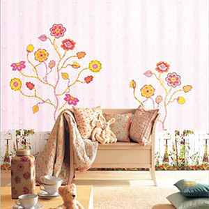 PS-58012 (현대/포인트스티커 - 꽃나무,45%할인  방/벽/꾸미기/인테리어/홈데코/셀프diy)