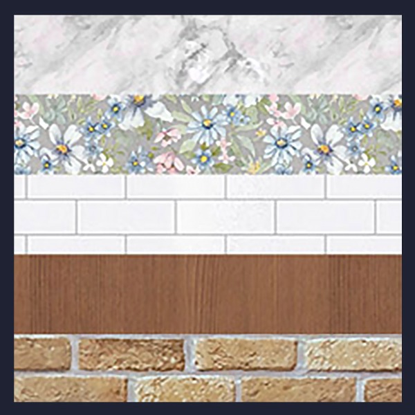 시트나라 단색 엠보 벽돌 무늬목 패널 타일 포인트 시트지 주방 욕실 거실 리폼