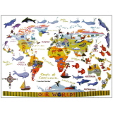 World Map (입체엠보)
